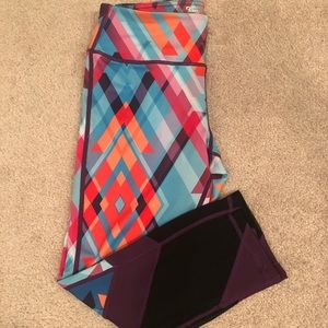 Reflex colorful mesh leggings